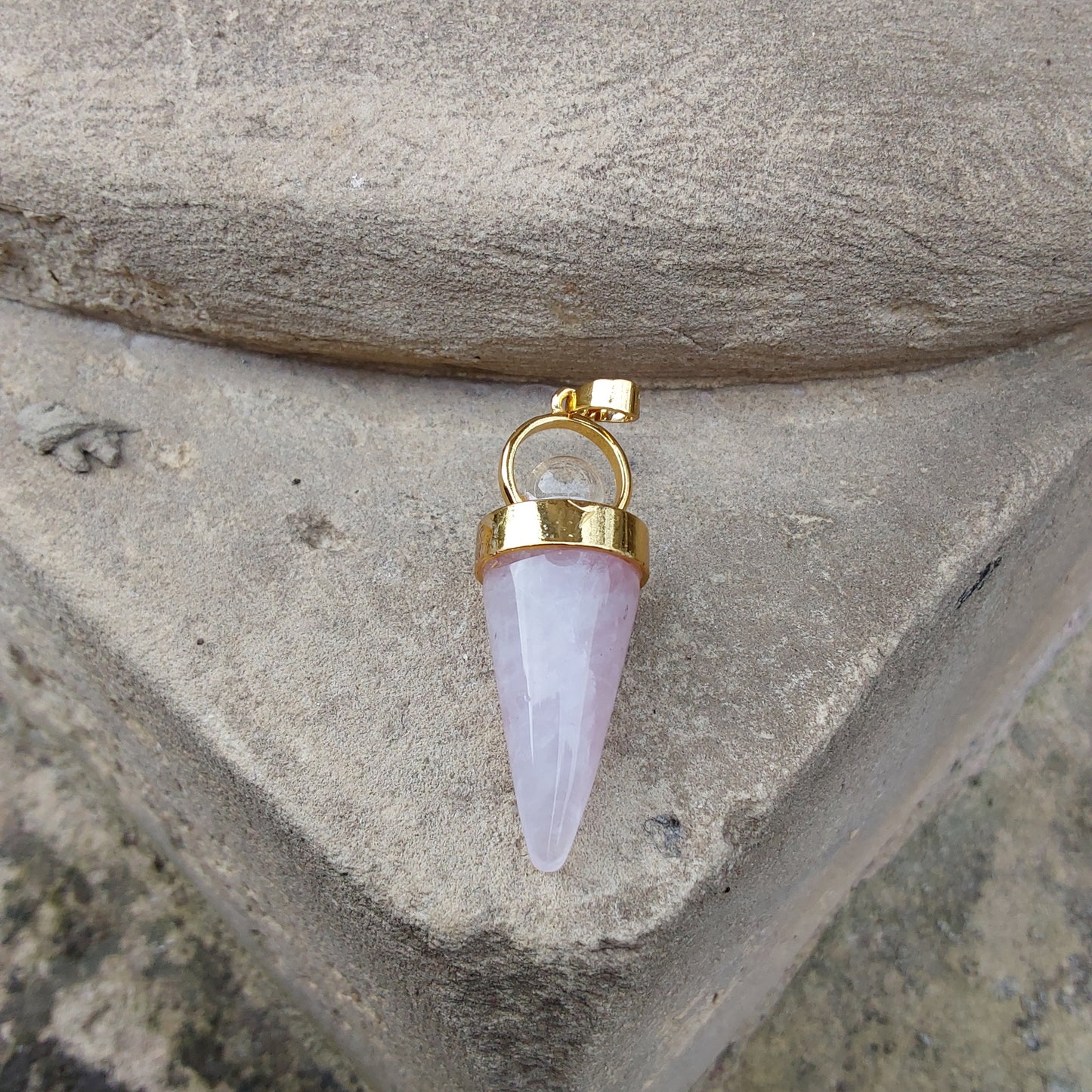 Pendule quartz rose