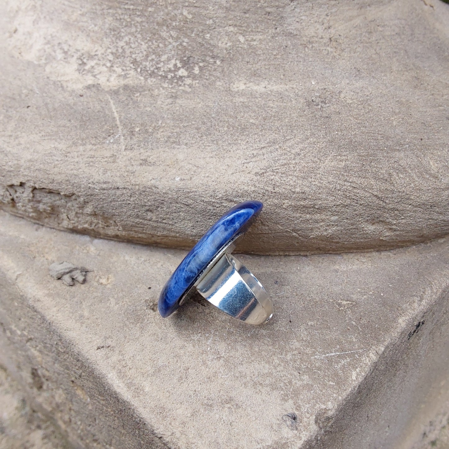 Bague lapis lazuli