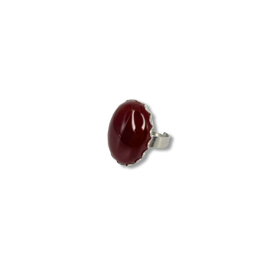 Bague cornaline