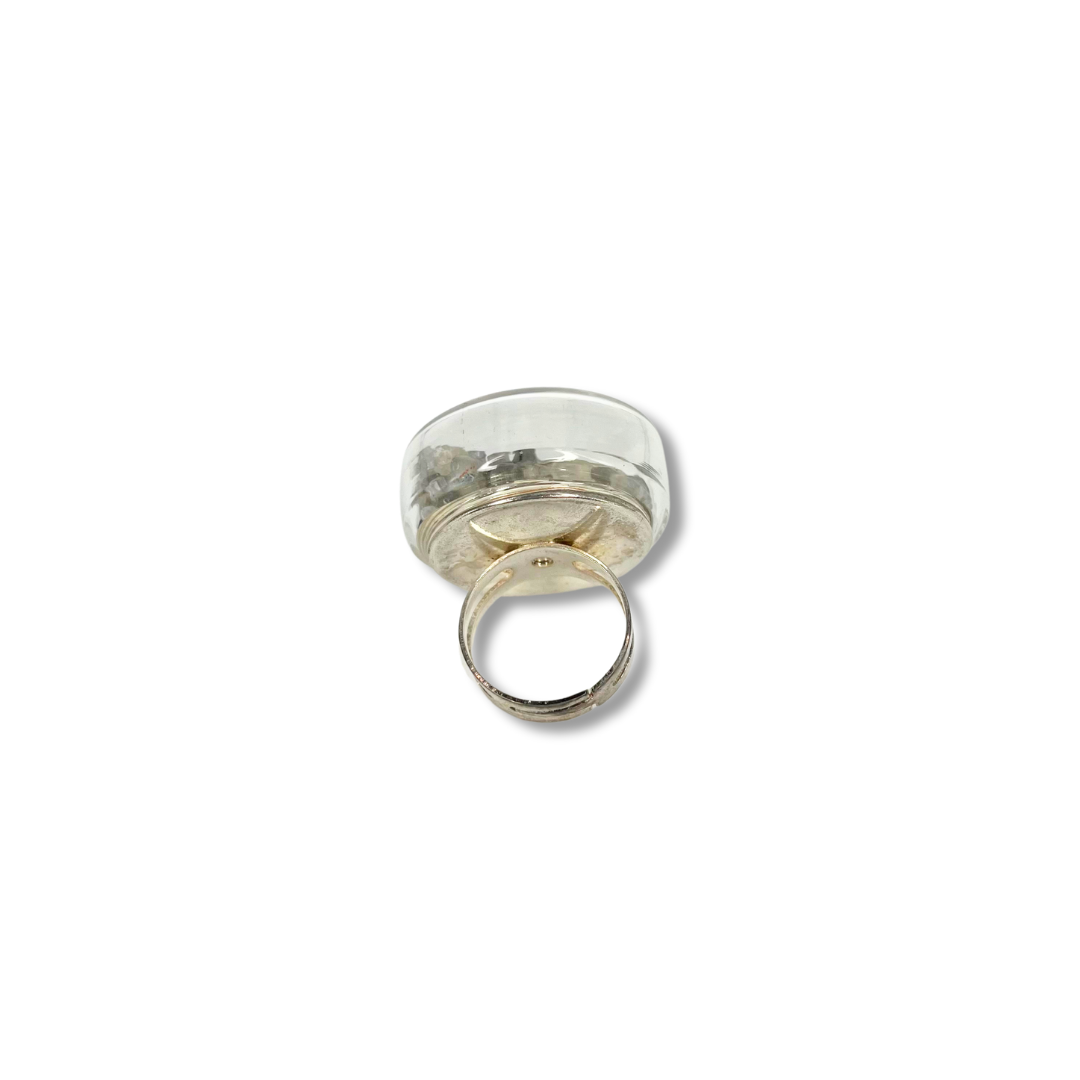 Bague en verre