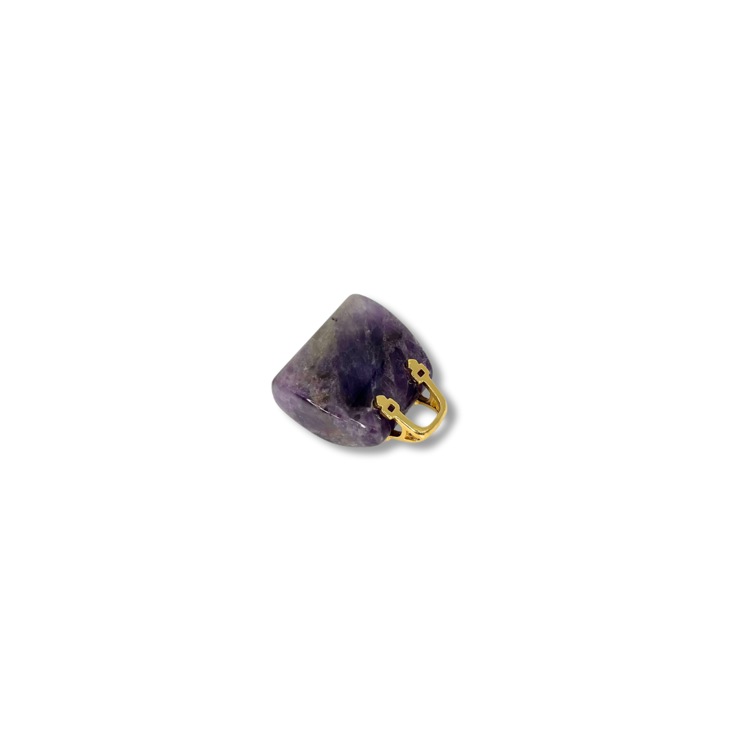 Pendentif Sac Améthysme