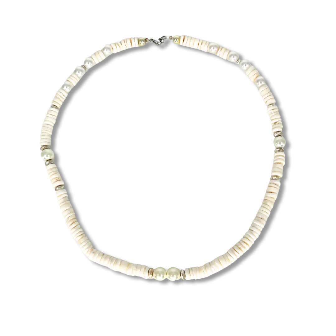 Collier perles nacre