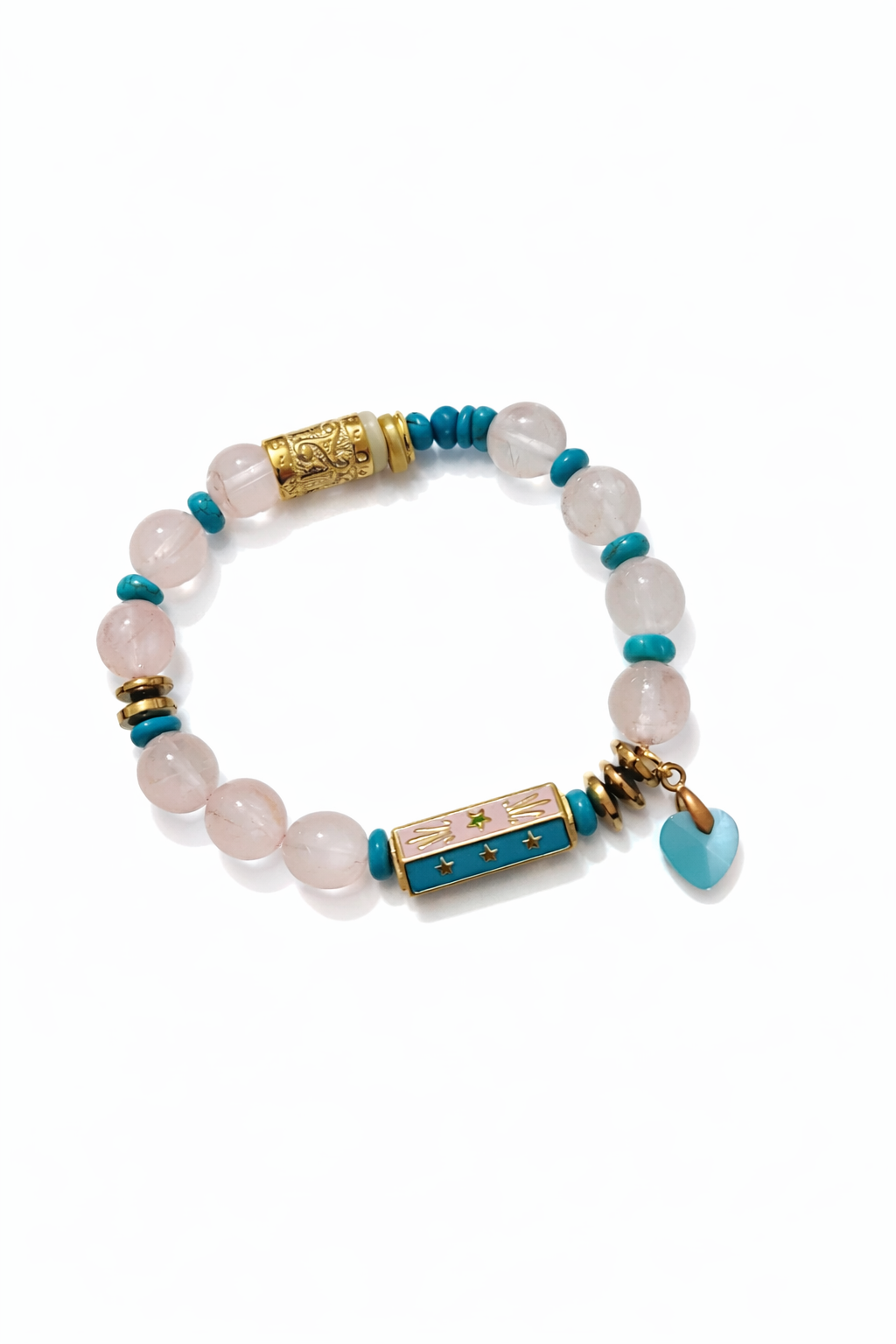 Bracelet quartz rose