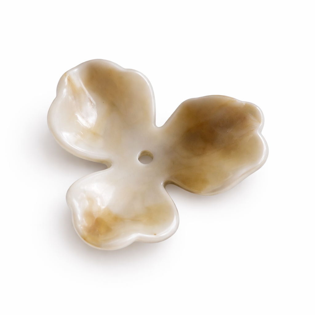Fleur06 3 petales creme