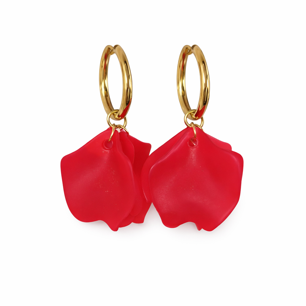 Boucles d' oreilles petales