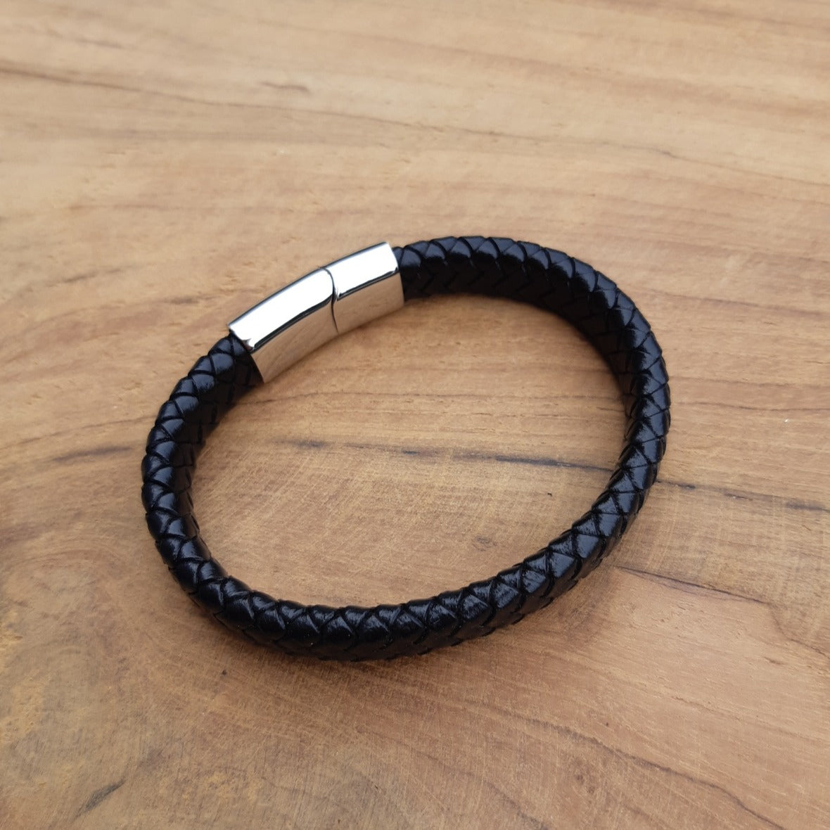 Bracelet cuir noire