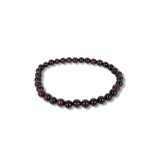 Bracelet Grenat (4mm)