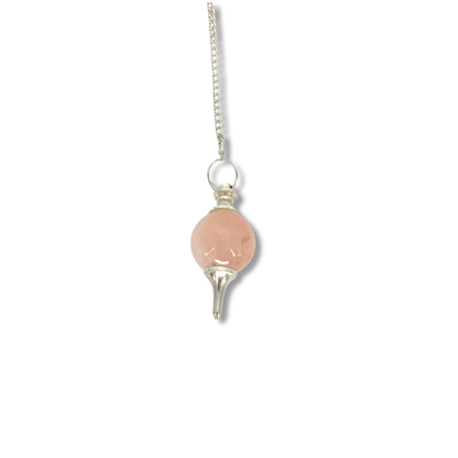 Pendule en quartz rose