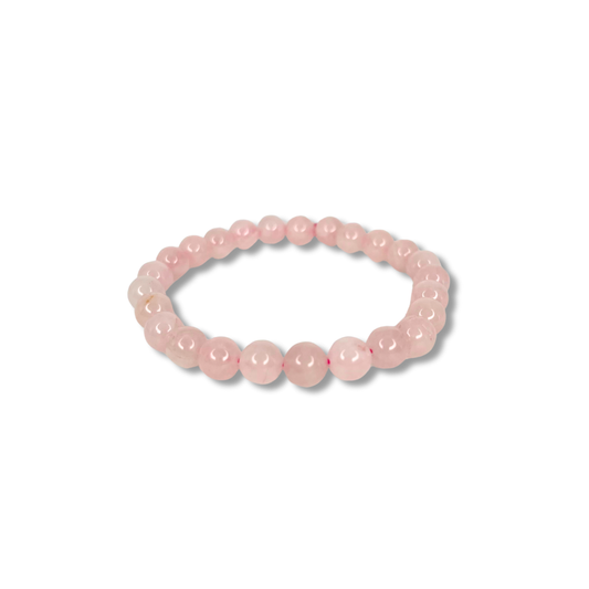 Bracelet Quartz rose (8mm)