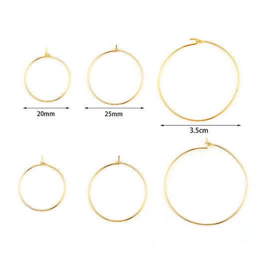 boucles d' oreilles en acier inoxydable