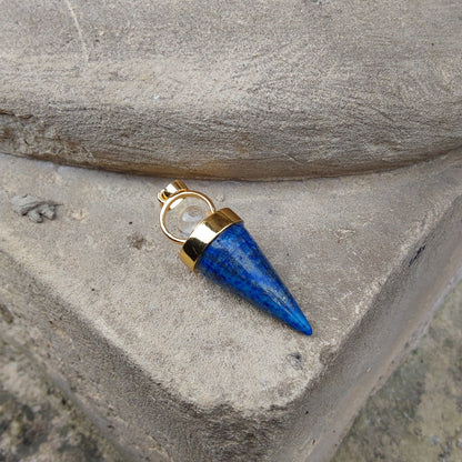 Pendule lapis lazuli (sans chaîne)