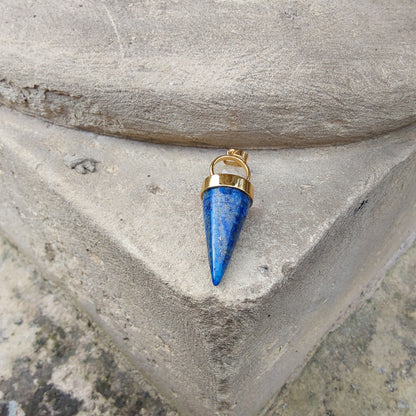 Pendule lapis lazuli (sans chaîne)