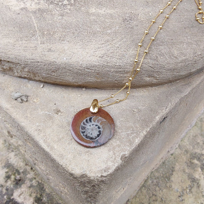 Collier ammonite