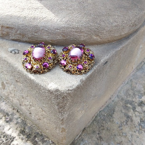 Boucles d'oreilles vintage