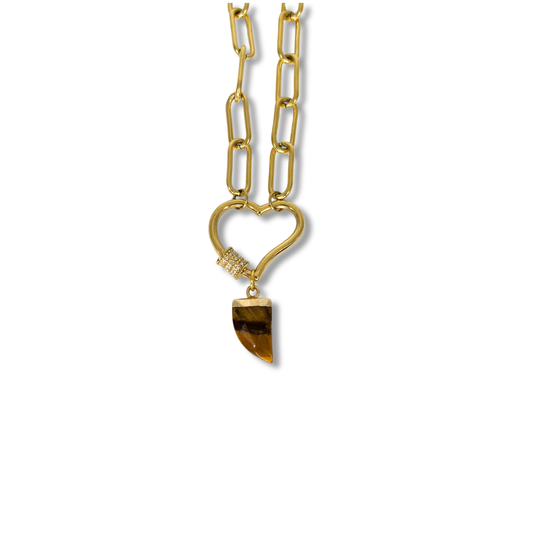 Collier oeil de tigre