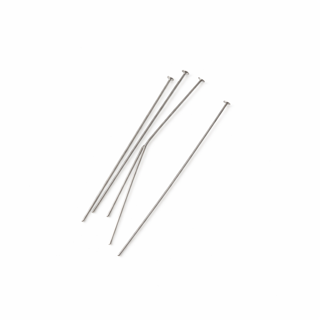 Tige acier tête plate 5cm