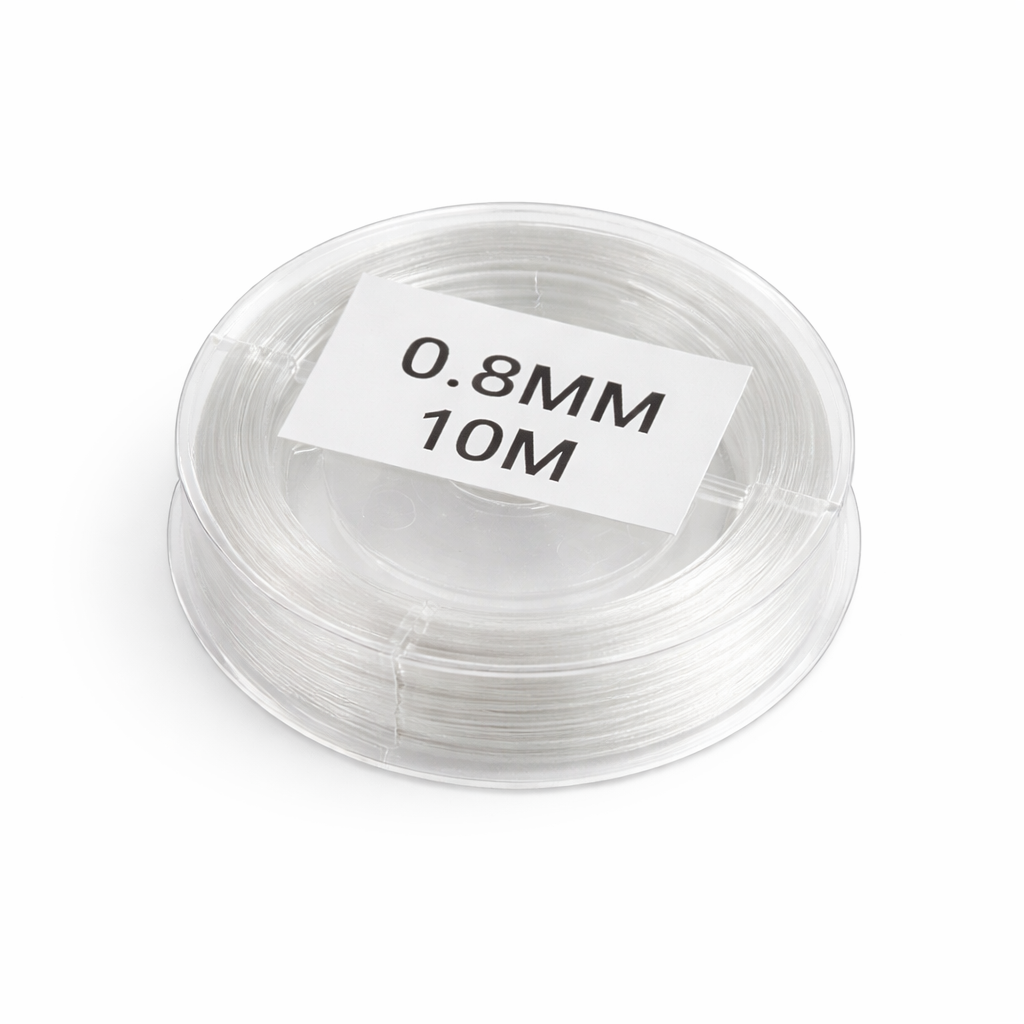Fil élastique 0.8mm fin opaque