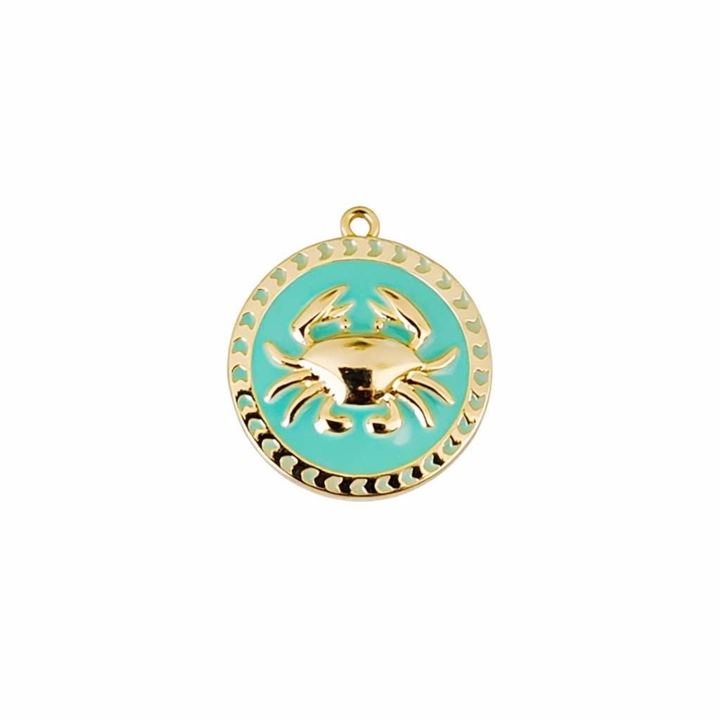 Breloque pendentif crabe