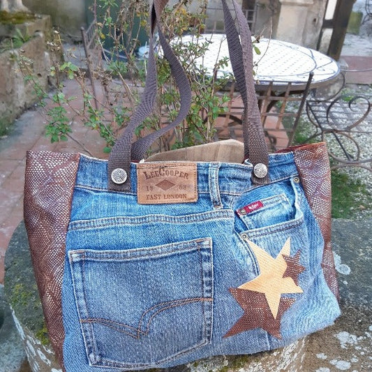 Sac en jean recyclé "Lee Cooper"