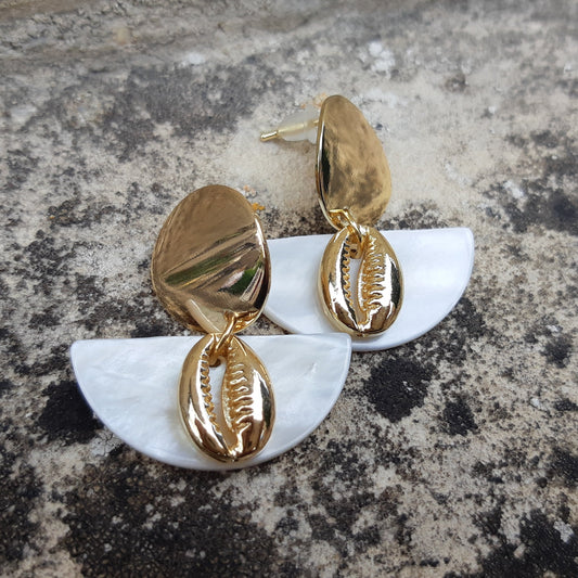 Boucles d'oreilles en plaqué or