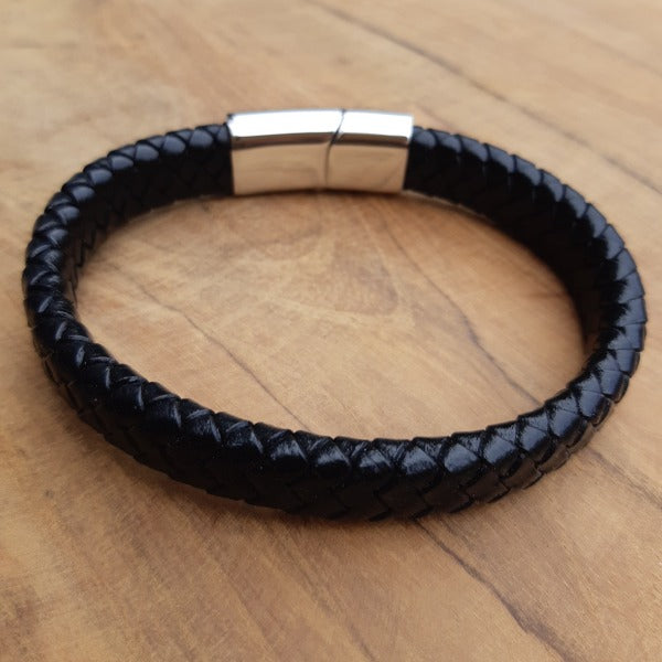 Bracelet cuir noire