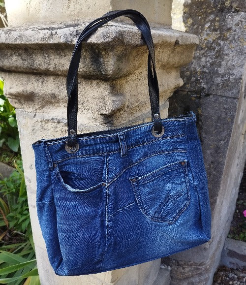 Sac en jean recyclé