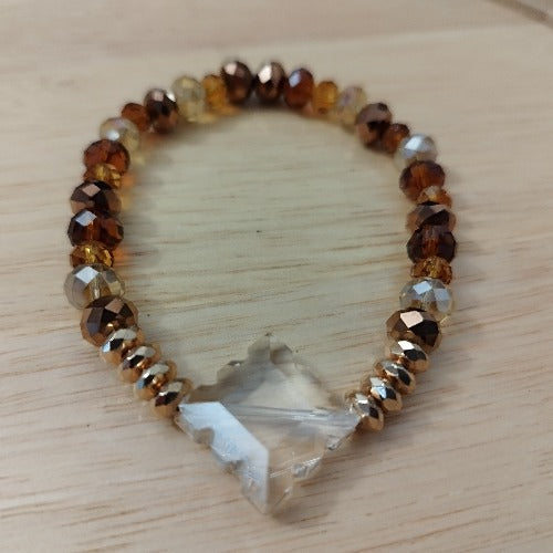 Bracelet carré cristal