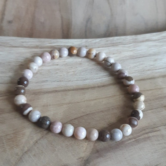 Bracelet agate (6mm)